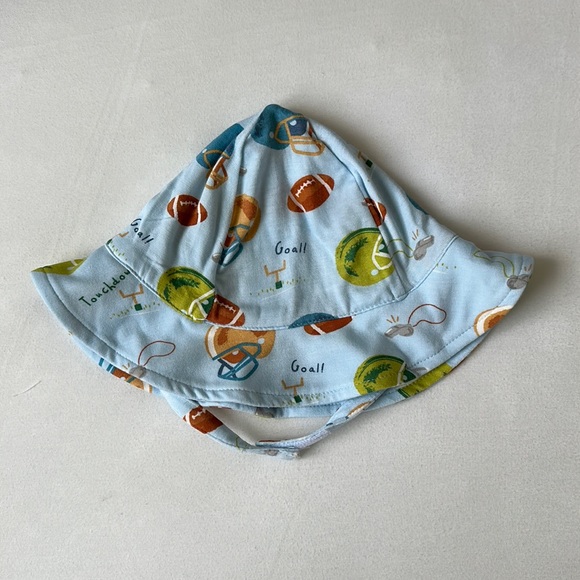 Angel Dear ‘Football’ Sun Hat 6-12 Months - Picture 1 of 4